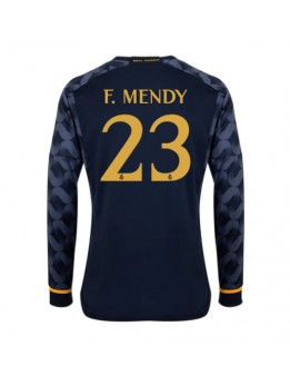 Moški Nogometna dresi replika Real Madrid Ferland Mendy #23 Gostujoči 2023-24 Dolgi rokav